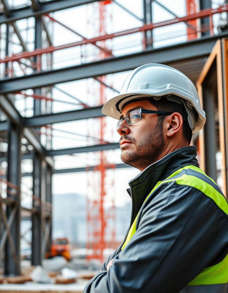 Construction Worker at work